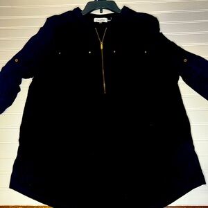 Calvin Klein‎ black top size 1x